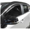 OMAC Deflettori Aria Regenabweiser compatibile con Toyota RAV4 2019-2025 Dunkel Acrilico 4tlg