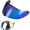 Generico Visiera COMPATIBILE con Scorpion EXO 520/1400/R1 391 - Ricambio per Casco Moto con Protezione UV, Facile Installazione (Multicolore) (A)