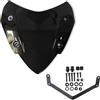 YAQEMOE Parabrezza Moto Compatibile con Yamaha per Tricity 300 2020 2021 2022 2023 2024 Parabrezza per Moto Visiera Deflettore Parabrezza Accessori di Ricambio