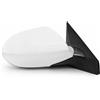 zengxi Calotta dello specchietto retrovisore dell'auto Per Kia Per Sportage R 2011-2016 Specchietti retrovisori esterni 3PIN(Right,Bianco)