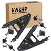 kW&HP KIT 6PZ BRACCI BRACCETTI OSCILLANTI TESTINE BRACCIO E BIELLETTE ANTERIORI PER SMART (450)