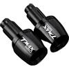 HJTEDHE Manubrio Stabilizzatori Bilancieri Moto per Ya&ma&ha per T-Max 560 2019-2023 Manopole Universali per Manubrio Bar Ends cap Contrappeso Spine Scivolo Tappi per Manubrio Moto(2)