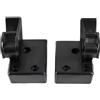 Inly Parts INLY Set di 2 supporti per scaffali per pacchetti supporto per cappelli sinistro + destro compatibile con Opel Corsa C (2000-2009) 13106325 13106326 7345452 7345453