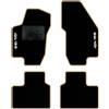QUEMAR Tappetini Auto per Alfa Romeo 156, Bordo Beige, 2 Ricami | 1997-2007 / Kit Tappeti Moquette e Gomma su Misura / Set 2 Anteriori + 2 Posteriori / Ricami e Colori Personalizzati