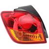 Auto Fanali Posteriori Fanale Posteriore LED per Mitsubishi per Outlander per ASX Rvr GA2W GA5W GA6W per 2011-2019 Luci Freni Arresto Coda Auto Lampada Freno (Dimensione : Outer Left)