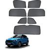 ZJIEX Parabole auto bambino protezione UV per finestre parasole per finestre laterali per MG ZS ZS EV 2017-2022 tenda magnetica cose,7PCS