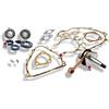 LG-MOTORS POWER ENGINEERING KIT REVISIONE ALBERO MOTORE GUARNIZIONI CUSCINETTI PARAOLI VESPA HP PK XL CONO 20