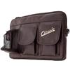 Generico Borsa SIP Classic bauletto portaoggetti IN PELLE Vespa 360x210x30 MARRONE SCURO