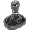 Dfvajwc Leva del Cambio per per Caddy 2011 2012 2013 2014 2015 Pomello del Cambio in Pelle con 5/6 Marce Car-Styling(B 5 Speed)