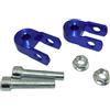 Gnyduw Estensore di altezza per ammortizzatore, blu e rosso, per ATV, quad, moto da cross, dirt bike, parti per moto (Blu)