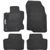 Auto Accessori Lupex Tappetini Auto Compatibili con Kadjar | Set 4 Pezzi Anteriori e Posteriori, 2 Clip di Fissaggio, Tappeti Sagomati in Moquette, con Ricamo Lato Guida, Antiscivolo