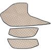 Generic Copertura per cruscotto e tappetino per porta in pelle ecologica beige per DAF XF 2021+ guida a sinistra