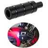 Sinkees Supporto Luci Moto Universale Accessori Ausiliari in Alluminio per Faretti Fendinebbia per Parafango Anteriore Radiatore (Nero)