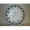 R.Vi.Autoforniture srl Set 4 Coppe Ruota Copricerchio Borchie Citroen C4 dal 2004 r 15 (Logo Cromato)
