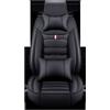 CGBWMB Set Coprisedili Auto Per Suzuki Per Vitara Per Jimny Per Swift SX4 2007 2010 2011 Tutti I Modelli Copertura Di Sede Dell'automobile In Pelle Copertura Sedile Auto(1 seat Black pillow)