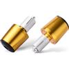 BMLGPGBCDW Manopole Manubrio CNC Da 7/822MM Tappi Terminali Manubrio Per Suzuki GSX-R 600 750 1000 K4 K5 K6 K7 K8 K9 K10 K11 K12 K13 Tappo terminale cappuccio manubrio(ORO)