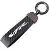 SXHM Portachiavi Per Moto In Fibra Di Carbonio Portachiavi Per HON-DA VFR 750 800 1200 Modelli Accessori Moto Moto Portachiavi (Colore : Nero, Size : Normal)