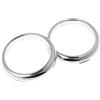 Generico Griglia per fendinebbia automobilistici Per Ford per Focus 2009-2012 1 paio ABS per copertura cromata fendinebbia anteriore
