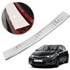 Chromemaster | Protezione paraurti Posteriore | Compatibile con Toyota Auris Station wagon, 5 porte 2015-2019 | Acciaio INOX lucido/cromato | Protezione paraurti protegge la vernice del paraurti