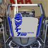 labelbike - Adesivo 3D Moto Cupolino Parabrezza Protezione e Decorazione in Resina compatibile con Yamaha Tenere 700 2019-2021 Colore Blu