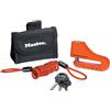 Master Lock 8304EURDPS Antifurto Moto Bloccadisco, Perno con Diametro 10.4 cm, Rosso