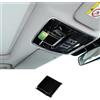 OuyOo ABS Custodia per Portachiavi in Stile Auto per Tetto per Land Rover Range Rover Sport Velar 2014-17 per Range Rover Vogue 13-17 Accessorio per RR Sport