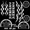 IRIDEA DESIGN SET COMPLETO ADESIVI CARENA GRIGIO FITS COMPATIBILE CON YAMAHA T-MAX 500 01-07