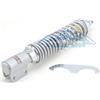 AER MOTO SPARE PARTS AMMORTIZZATORE ANTERIORE GRIGIO REGOLABILE RINFORZATO VESPA PX 125 150 200 LML