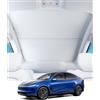 Tadpole Jump Parasole per tettuccio in vetro di nuova generazione per Tesla Model Y Juniper 2026, parasole magnetico a scatto per tetto, schermo termico ad alta densità, prestazioni antirughe e senza cedimento