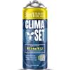 Clima Set ClimaSet 3in1 Sostituto R134a - gas R134a, R12 Olio e Turafalle per impianti di climatizzazione - kit ricarica clima auto - refrigerante R134a - 1 x bombolette ECO