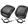 Generic 2PCS Sedile anteriore inclinazione maniglia con cavo sinistra e destra per Ford Fiesta MK6 3 porte 2002-2008