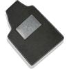 Generico Tappetino guidatore Panda dal 1986 al 2003 141 141A 4x4 e Young bordino nero moquette nera composto da tappeto solo lato guida antiscivolo specifico su misura fondo 131509