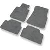 Mossa Tappetini auto adatti per BMW 1 F20 Hatchback 2011-2019 4 pz. grigio