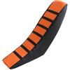 Asudaro Coprisedile per moto, Fodera per Cuscino per sedile morbido per moto Coprisedile per moto antiscivolo Coprisedile per moto da cross country con striscia nera 800x480mm