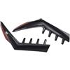 SIGRIDS Spoiler posteriore per Golf 8 MK8 GTI GTD TSI TD GTI 2020-2023 di SIGRIDS: Nero lucido/aspetto carbonio, Plastica rinforzata con fibre (FRP), Lato posteriore