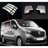 Sconosciuto Boa Line - Coprimozzi cromati e copri maniglia per porta, compatibili con Opel Vivaro 2014-2018