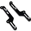 MOQIAOSEIKO Regolatori per parabrezza per motociclette Supporto per parabrezza regolabile per flusso d'aria Compatible with 2017-2022 2023 2024 CB500X CB 500X 500 X