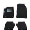 AUTOFORNITURE ITALIA TAPPETINI Auto in Moquette su Misura 4 Loghi Fiesta E 2 Fix TONDI (Versione 2013>2017)