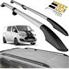 CHROMEMASTER | Compatibili con Ford Transit Custom Long 2013-2023 | Barre Trasversali da Tetto, Mancorrenti sul Tetto | Sono Utilizzate per il Montaggio di Portapacchi, Box da Tetto o Portabiciclette