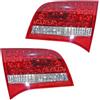 BESTPRICE 2x fanale posteriore combinato interno sinistro a LED senza portalampada Compatibile con AUDI A6 Allroad C6 (4FH), A6 C6 Avant (4F5)