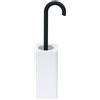 Lineabeta Portascopino Baston in ceramica / silicone nero