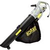 KOMBO - Soffiatore/Aspiratore 3000W con Triturazione 10:1, Velocità 270 km/h, Sacco 45L, con Ruote Guida - Per Foglie ed Erba - Alimentazione 230V - Modello KO270/2