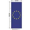 BGF Bandiera Europa, 120 x 300 cm, formato verticale, bandiera UE del Consiglio d'Europa