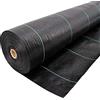 Bricozone Telo Pacciamatura 90gr/mq in Rotoli Anti Erbacce Pacciamante per Giardino Orto Elevata Stabilizzazione Raggi UV Copertura Terreno Antialga Calpestabile Permeabile Drenante (H 160 cm x 100 M, Nero)