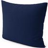 POKAR Cuscino Decorativo 40 x 40 cm per Divano da Giardino, fodere asportabile e lavabile, Interno ed Esterno, senza Pallet, blu scuro