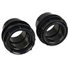 Sibo/ Aquaforte Sibo/Aquaforte 2 pezzi raccordo per serbatoio in PVC filettatura serbatoio laghetto 50 mm