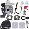 Mikatesi SRM 225 - Kit di messa a punto carburatore per Echo SRM225 GT225 GT225i PE225 PAS225 SHC225 PPF225 SRM225i SRM225SB SRM225U GT225L GT225SF PPF235ES PPT235ES SHC225 S Trimmer Weedeater Parti