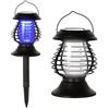 Cepewa Lampada decorativa a LED solare per zanzare, 4 in 1, con sensore di luce diurna