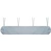 SPORTARC Copertura per tenda da sole per patio esterno, impermeabile, copertura per giardino, patio (argento, 3,5 m)