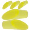 YARNOW Set 5 Pezzi Pala da Giardino in Plastica per Piante Grasse e Terra da Vaso, Facile da Pulire, per Invasatura e Diserbo in Giardino Colore Casuale